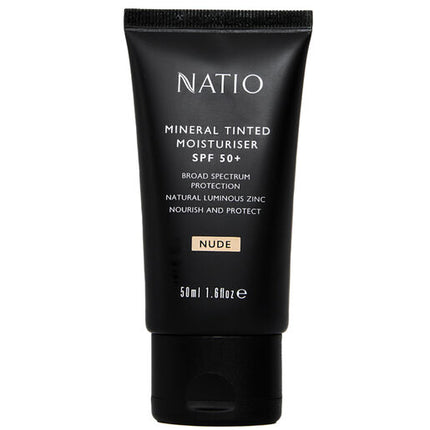 Natio Mineral Tinted Moisturiser SPF 50+ Nude