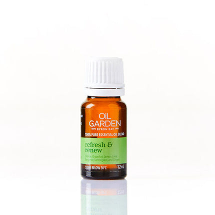 Oil Garden Refresh & Renew Essential Oil Blend 12ml