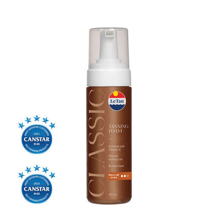 Le Tan Classic Foam Medium Dark 180mL