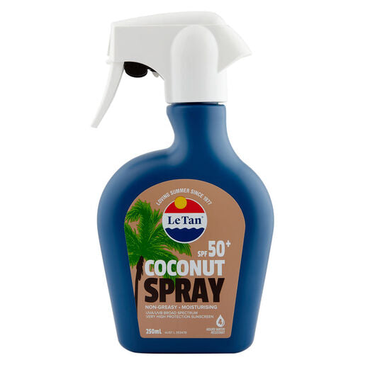 Le Tan Coconut SPF 50 + Spray 250mL