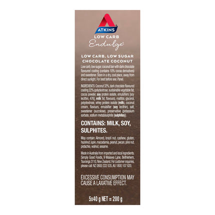 Atkins Endulge5pk - Chocolate Coconut