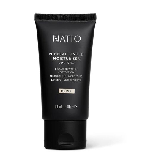 Natio Mineral Tinted Moisturiser SPF 50+ Beige