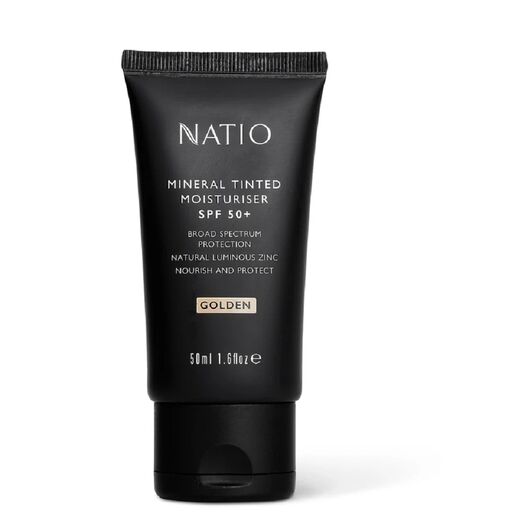 Natio Mineral Tinted Moisturiser SPF 50+ Golden