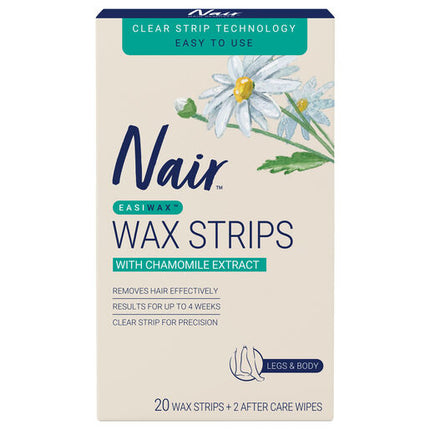 Nair Easiwax Large Wax Strips 20 Pack