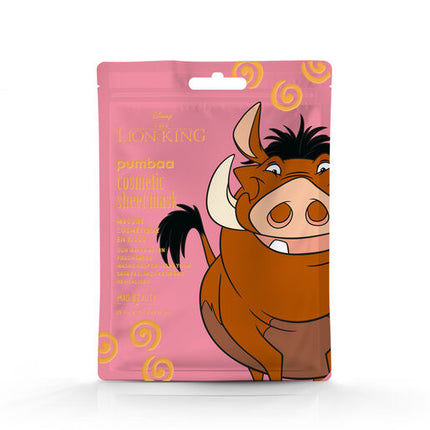 Lion King Reborn Cosmetic Sheet Mask Pumbaa 25ml