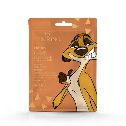 Lion King Reborn Cosmetic Sheet Mask Timon 25ml