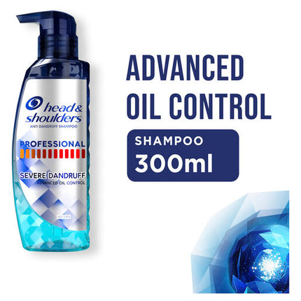 Head & Shoulders Professional Advanced Oil Control Shampoo for Severe Dandruff 300 ml