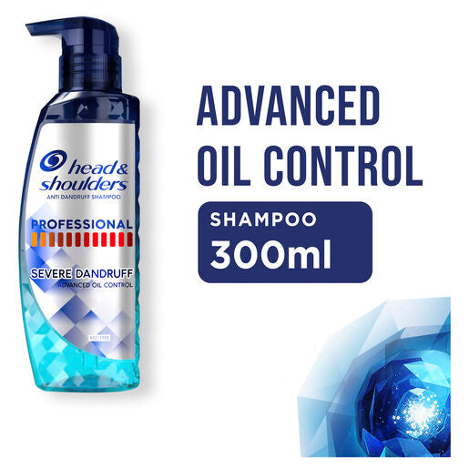 Head & Shoulders Professional Advanced Oil Control Shampoo for Severe Dandruff 300 ml
