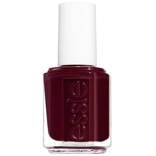 Essie Nail Polish 282 Shearling Darling Dark Ebony Red