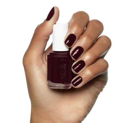 Essie Nail Polish 282 Shearling Darling Dark Ebony Red
