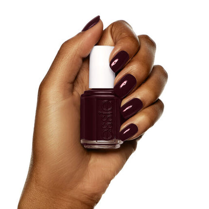 Essie Nail Polish 282 Shearling Darling Dark Ebony Red