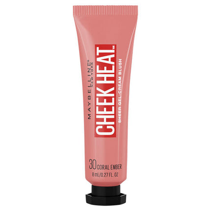 Maybelline Cheek Heat Blush 30 Coral Ember
