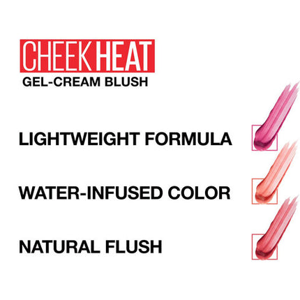 Maybelline Cheek Heat Blush 30 Coral Ember