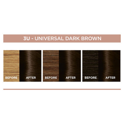 L'Oréal Paris Excellence Creme Nudes 3U Universal Dark Brown