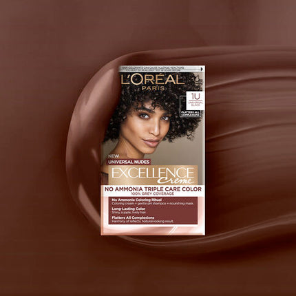 L'Oréal Paris Excellence Creme Nudes 1U Universal Black
