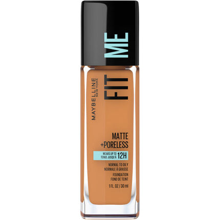 Maybelline Fit Me Matte & Poreless Mattifying Liquid Foundation  334 Warm Sun