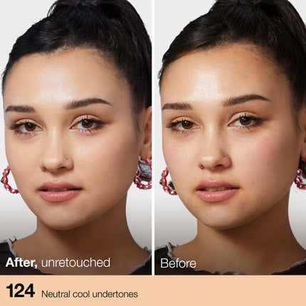Maybelline Fit Me Matte & Poreless Mattifying Liquid Foundation 124 Soft Sand