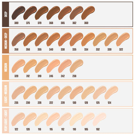 Maybelline Fit Me Matte & Poreless Mattifying Liquid Foundation 124 Soft Sand