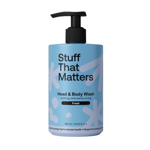 Stuff Men's Head & Body Wash Spearmint & Pine 450ml
