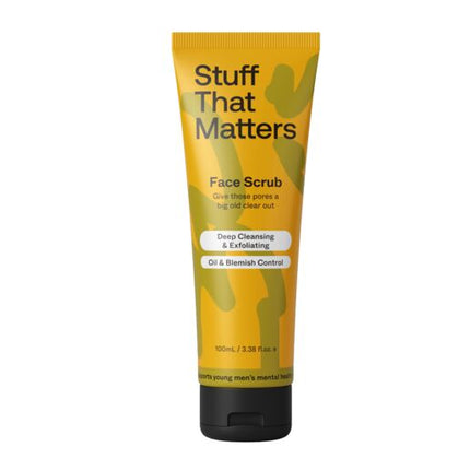 Stuff Men's Exfoliating Facial Scrub 100ml