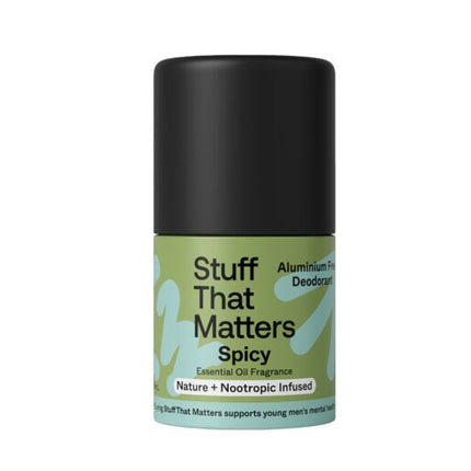 Stuff Men's Natural Roll-On Deodorant Cedar Spice 50ml