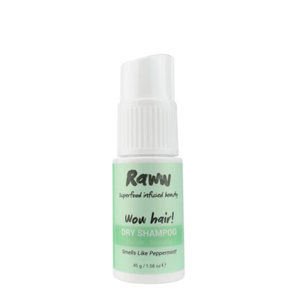 Raww Wow Dry Shampoo Blonde Brunette Peppermint 45g