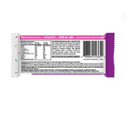 Quest Cookies BirthdayCake 50g (2x25g)