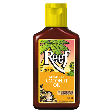 Reef Coconut Oil Sunscreen SPF 50+ 125ml