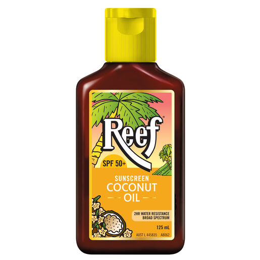 Reef Coconut Oil Sunscreen SPF 50+ 125ml