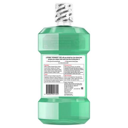 Listerine Mouthwash Freshburst Zero 750ml