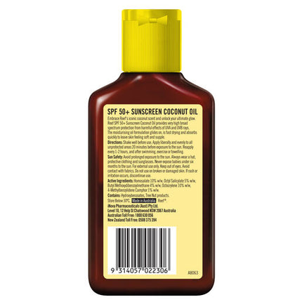 Reef Coconut Oil Sunscreen SPF 50+ 125ml