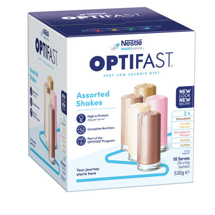 Optifast VLCD Shake Assorted 10x53g