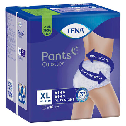 Tena Pants Plus Night Extra Large 10pk