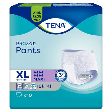 Tena Pants Proskin Maxi Xlarge 10