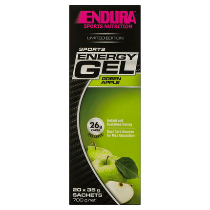 Endura Sports Energy Gel Green Apple 35g