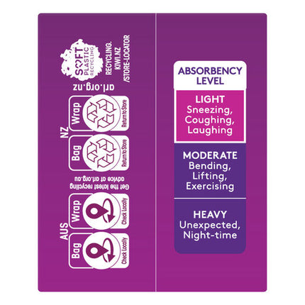 Poise Liners Extra Light 30