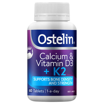 Ostelin Calcium & Vitamin D3 + K2 Tablets 60