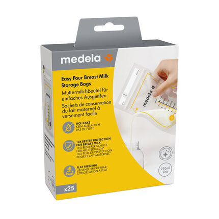 Medela Easy Pour Breastmilk Storage Bags 25pk