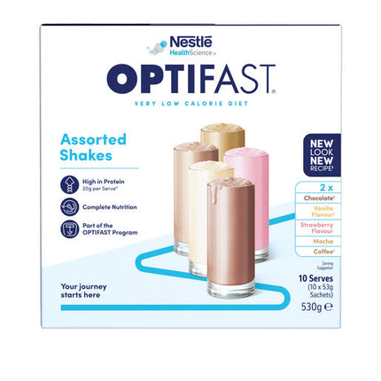 Optifast VLCD Shake Assorted 10x53g