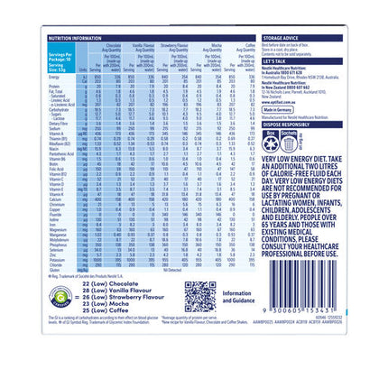 Optifast VLCD Shake Assorted 10x53g