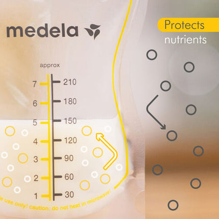 Medela Easy Pour Breastmilk Storage Bags 25pk