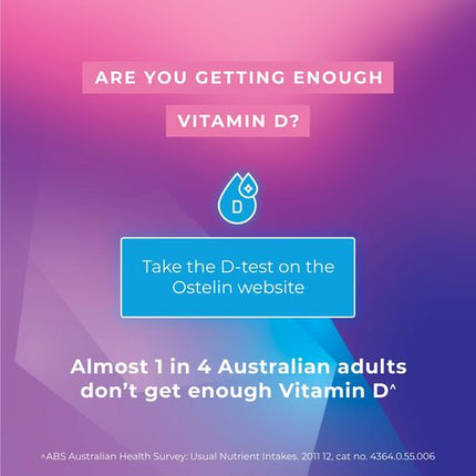 Ostelin Calcium & Vitamin D3 + K2 Tablets 60