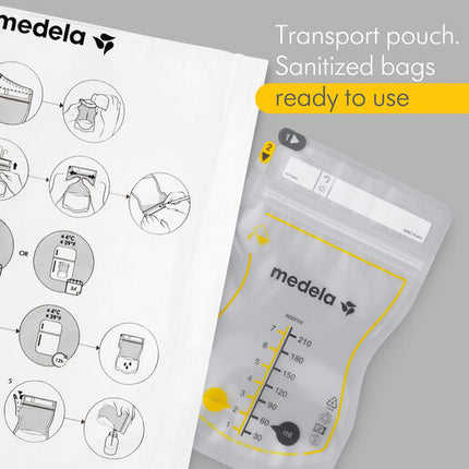 Medela Easy Pour Breastmilk Storage Bags 25pk