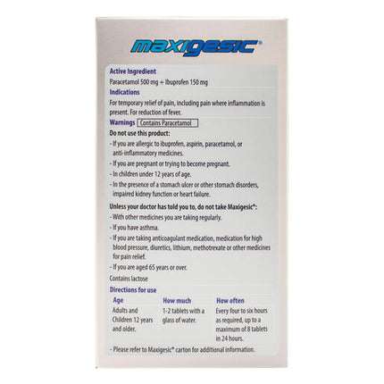 Maxigesic Cold & Flu Sinus & Pain Kit