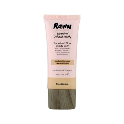 Raww Superfood Glow Beauty Balm Cream Macadamia