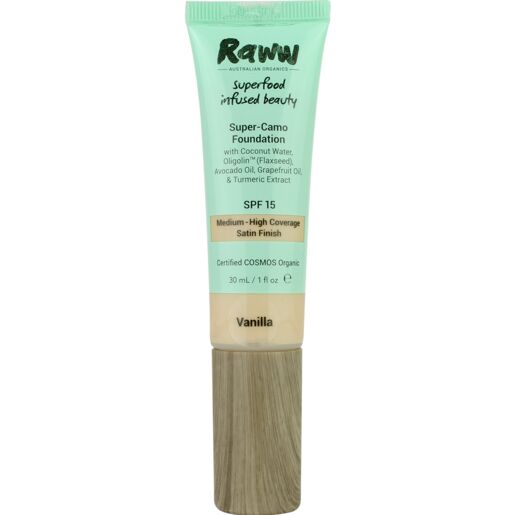 Raww Superfood Camouflage Foundation Vanilla
