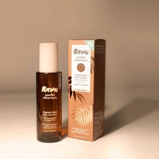 Raww Tropical Glow Face Tan Elixir