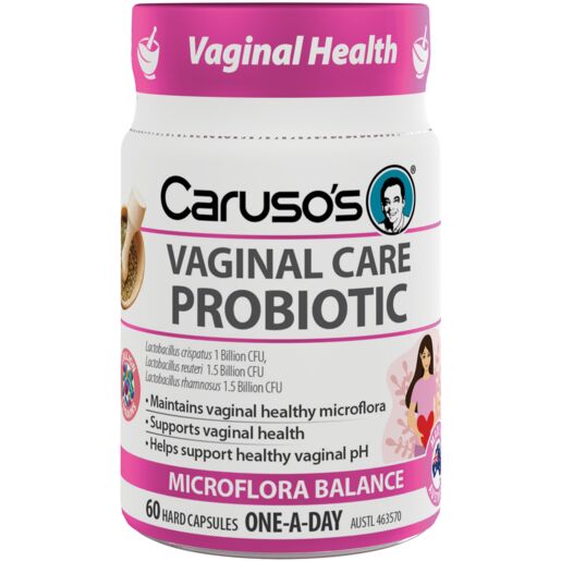 Caruso's Probiotic Vaginal Care Once Daily Caps 60