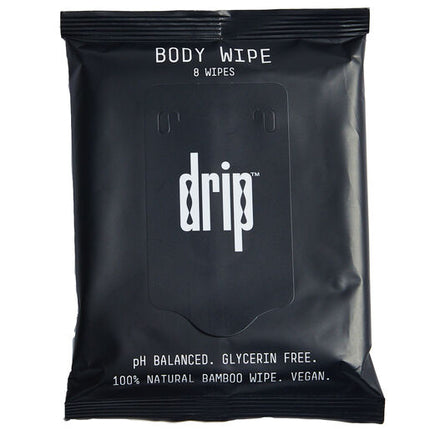 Drip 8 Pack 70 Gsm Bamboo Wipes Pouch