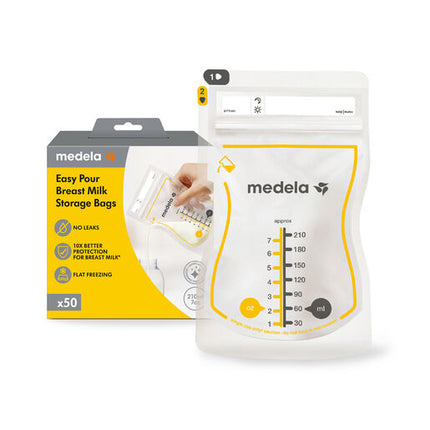 Medela Easy Pour Breastmilk Storage Bags 50pk